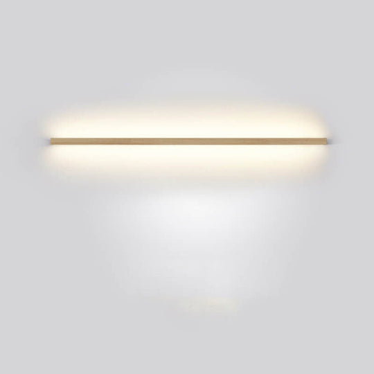 Japanese LED Wall Light | Solid Wood Design | Modern Accent Lighting