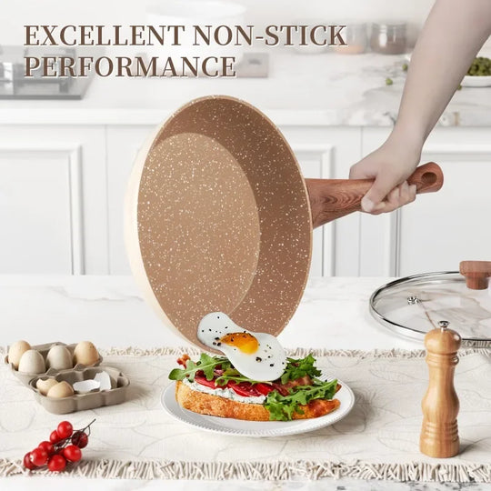 Nonstick Frying Pan - Granite Finish