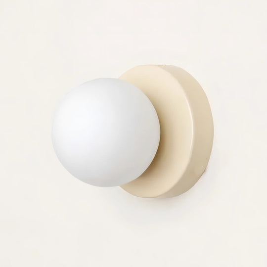 Minimalist Coloured Mini Glass Nordic Wall Lamp