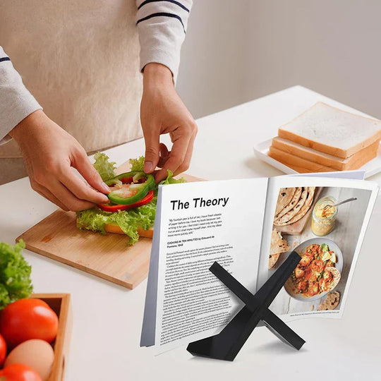 Wooden Tablet Ease | Practical Wooden Stand for (Cook)books