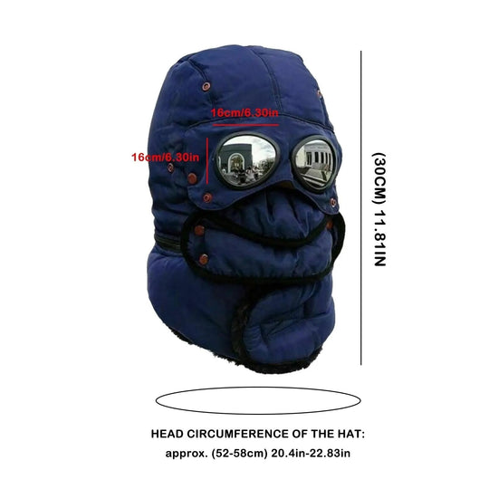 Thermo Windproof Face Covering Beanie