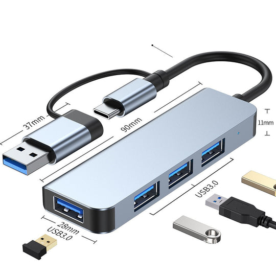 Thunderbolt 3 USB-C Hub with HDMI, PD, SD/TF for MacBook Air M1 and iPad Pro