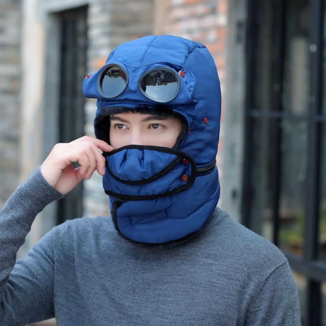 Thermo Windproof Face Covering Beanie