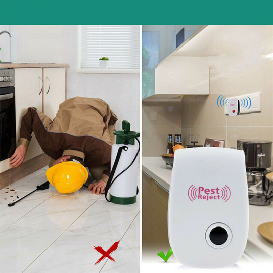 Ultrasonic Mouse Repeller - Eliminate Mice in 48 Hours or Your Money Back
