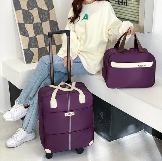 2 in 1 Travel Trolley Bags - Hand Luggage Bags