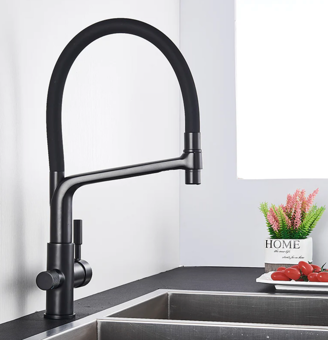 Double Outlet Drinking Water Faucet Filtered Kitchen Taps