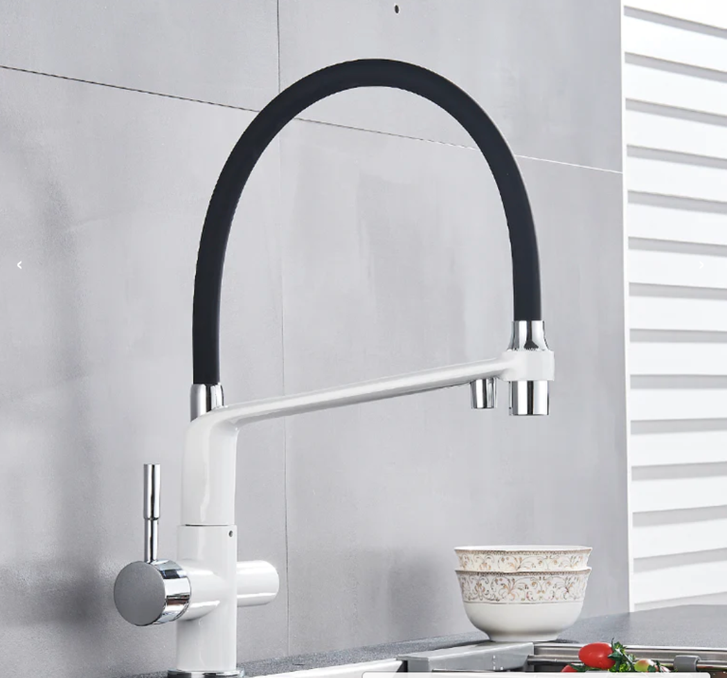 Double Outlet Drinking Water Faucet Filtered Kitchen Taps
