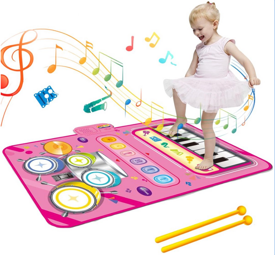 Creative Music Playmat for Children - Matte Design