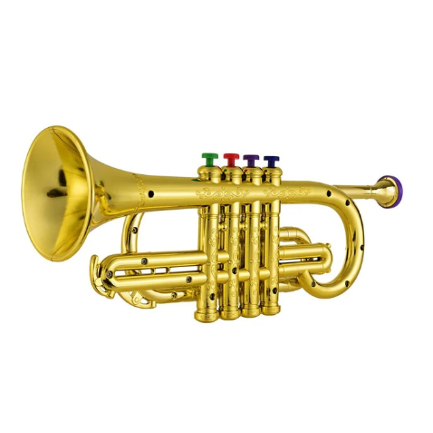 Children's Trumpet Musical Toy | 4 Keys, Educational Instrument for Kids (ABS Plastic)
