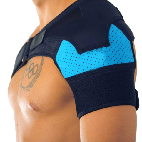 Shoulder Support Compression Sleeve | Alleviates Pain, Dislocations, and Injuries