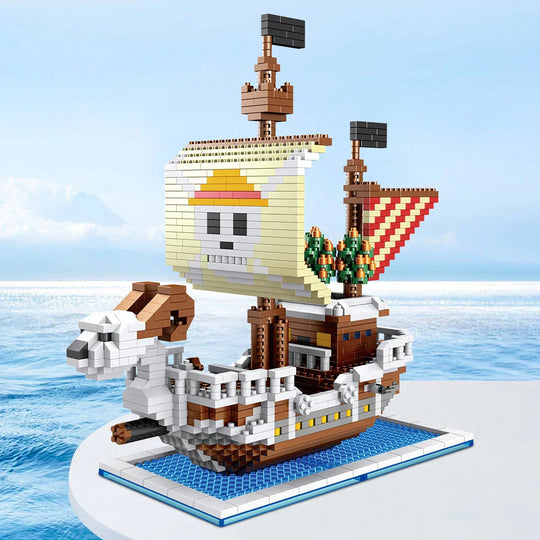 DIY Navigation Ship Building Blocks Toy | Pirate Ship Decoration Educational Toy, Perfect Gift for Boys and Girls