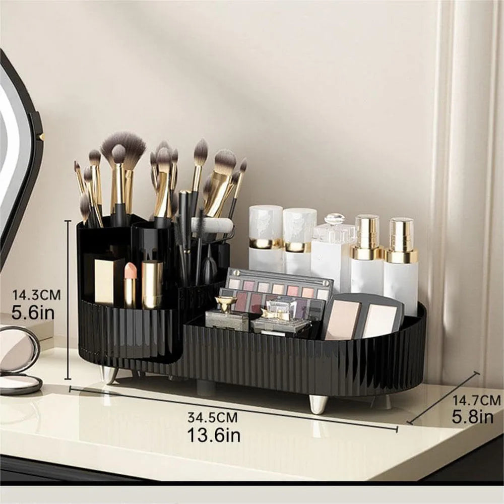 Eleganza – Luxury Beauty Organiser with Slim Rotating Design