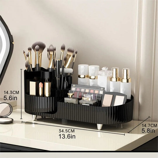 Eleganza – Luxury Beauty Organiser with Slim Rotating Design