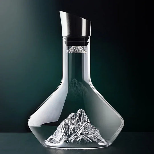 1500ml Iceberg Decanter - Creative Lead-Free Crystal Luxury High-Quality Home Red Wine Distributor Jug