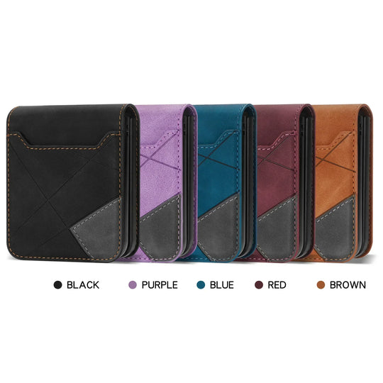 Leather Wallet Case for Flip Series Smartphones