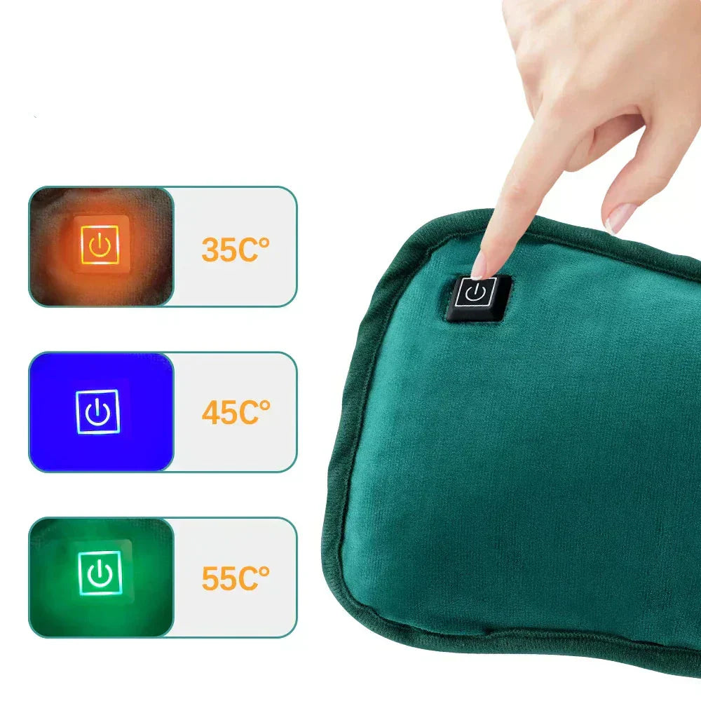 Portable Heating Pad | 30x20 cm | Fast Heating, Multipurpose Hand/Body Warmer