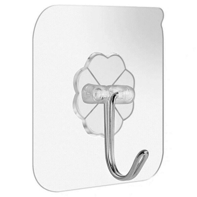 Punch-Free Razor Holder Storage Hook (1/2/3 Pieces) - Wall Mounted Men's Razor Shelf for the Bathroom