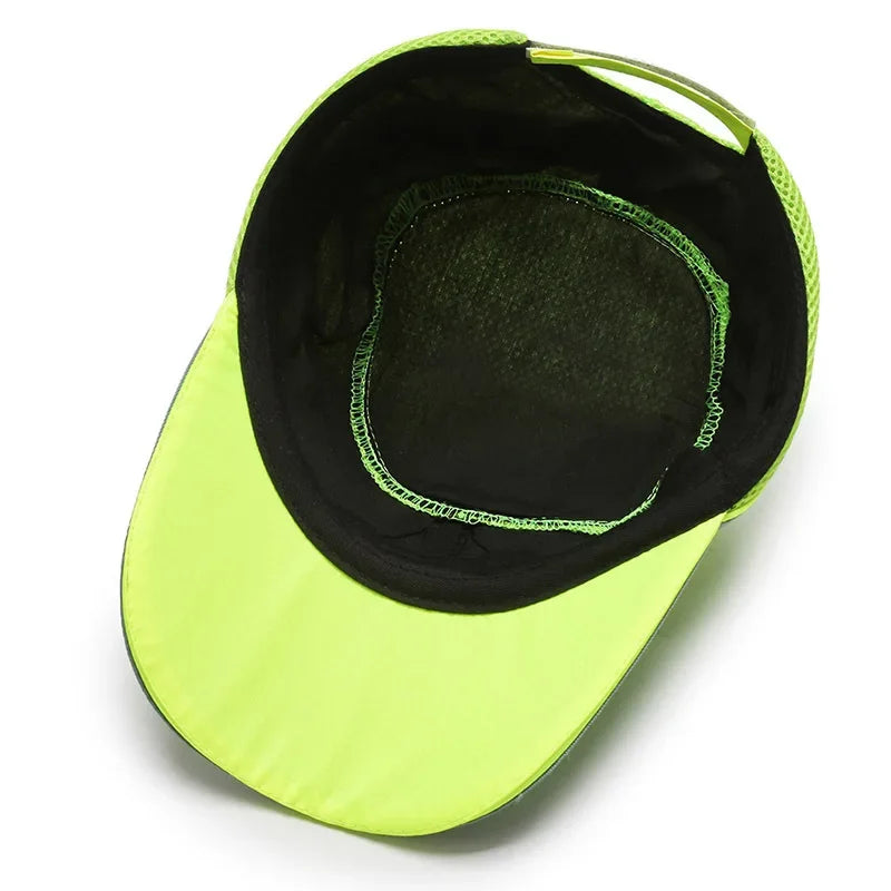 Red Safety Bump Cap - Helmet with Hard ABS Inner Core for Head Protection at Home, Work, and Factory