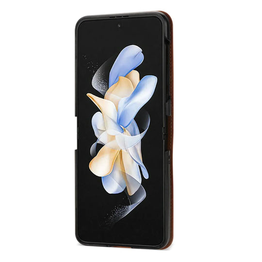Leather Wallet Case for Flip Series Smartphones