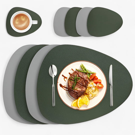 Elegant and Sustainable Table Mats