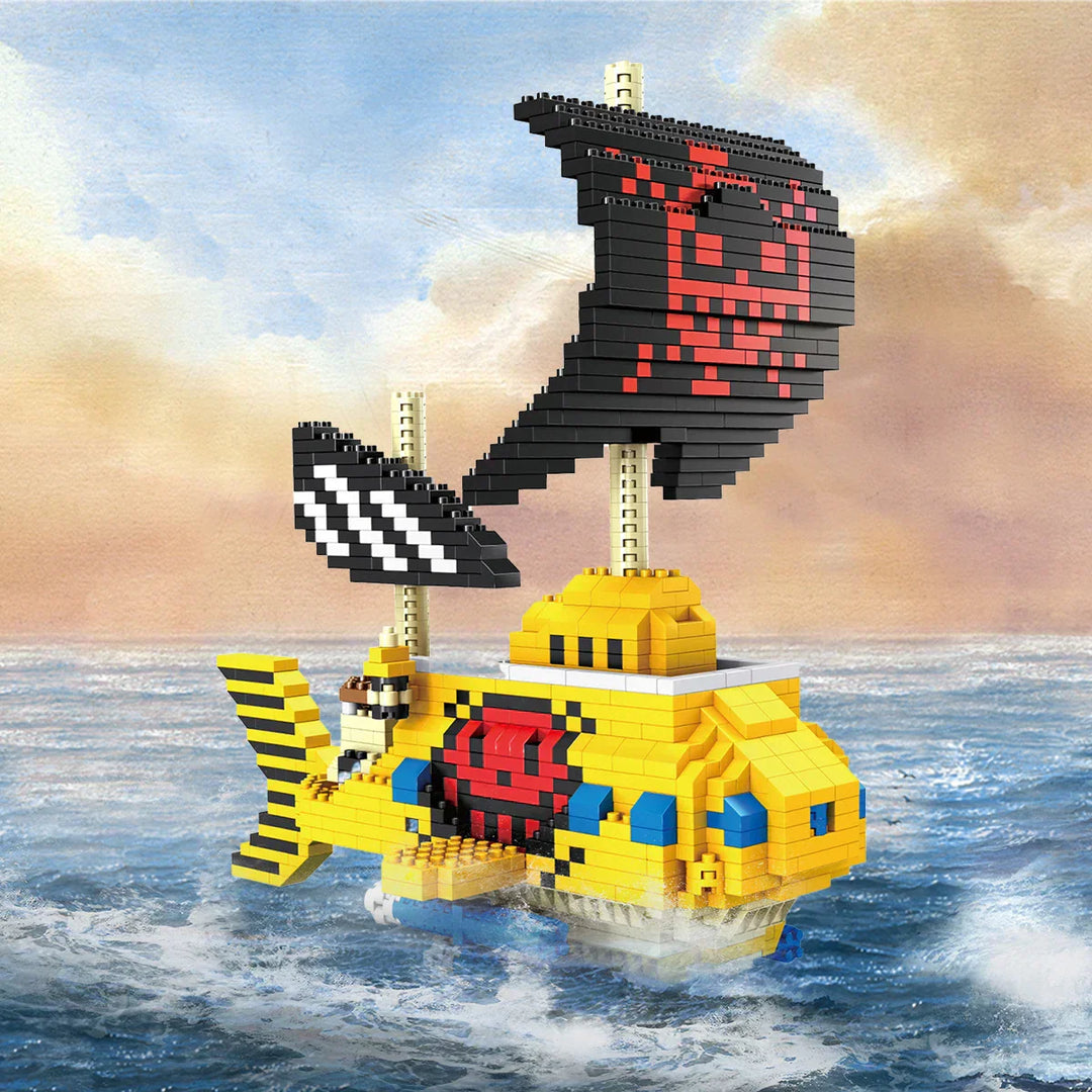 DIY Navigation Ship Building Blocks Toy | Pirate Ship Decoration Educational Toy, Perfect Gift for Boys and Girls
