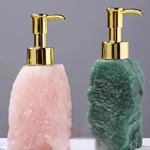 Crystal Glass Soap Dispenser