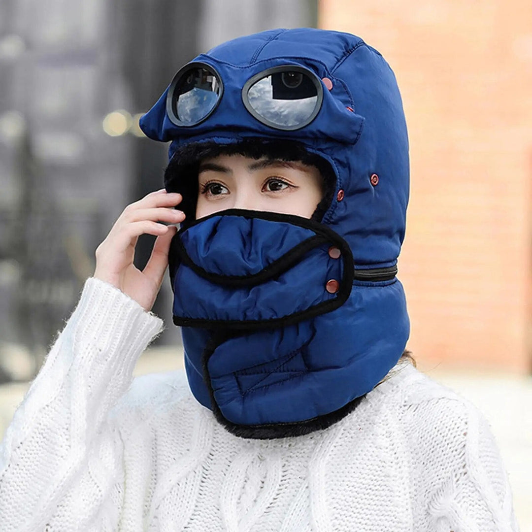 Thermo Windproof Face Covering Beanie