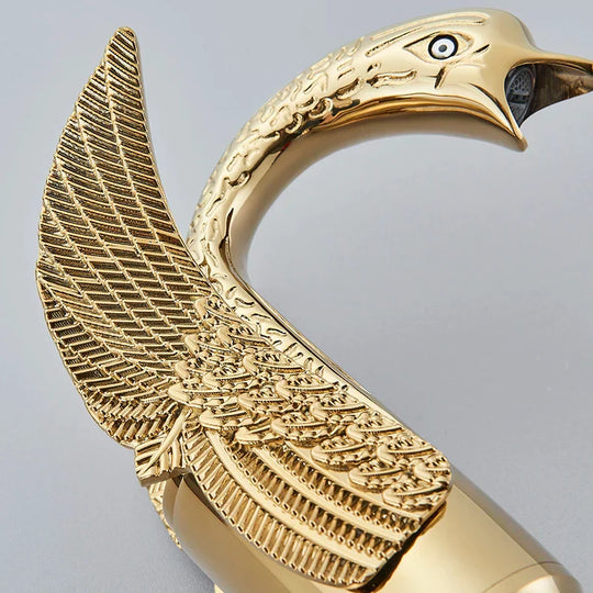 Single Handle Golden Basin Faucet