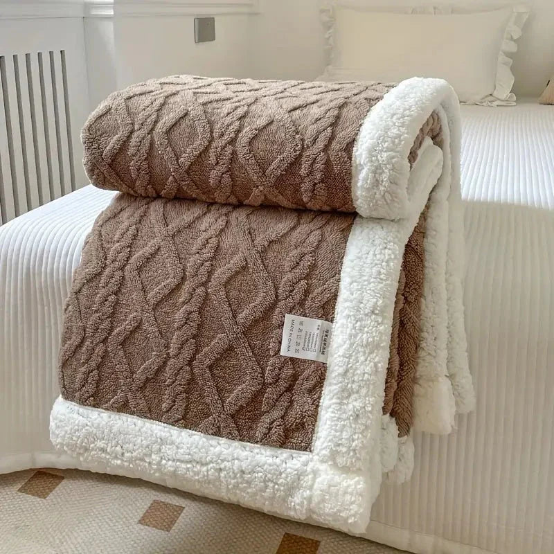 Sherpa Blanket - Reversible Design - All Seasons