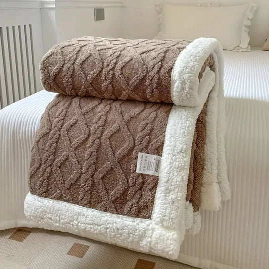 Sherpa Blanket - Reversible Design - All Seasons