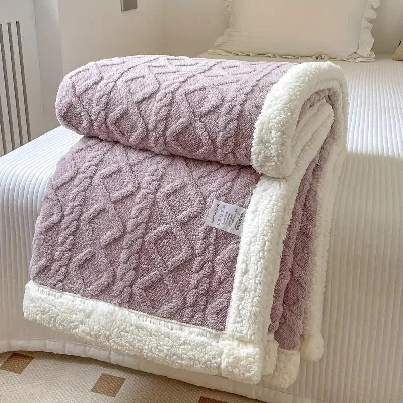 Sherpa Blanket - Reversible Design - All Seasons
