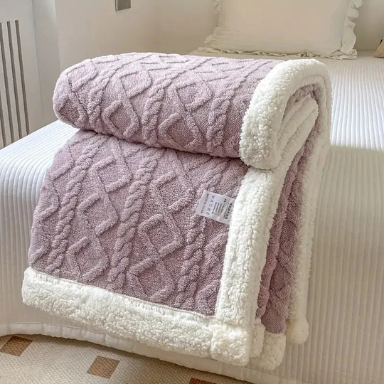 Sherpa Blanket - Reversible Design - All Seasons