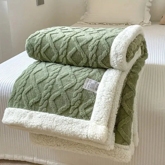 Sherpa Blanket - Reversible Design - All Seasons
