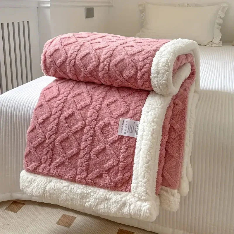 Sherpa Blanket - Reversible Design - All Seasons