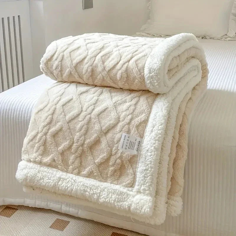 Sherpa Blanket - Reversible Design - All Seasons