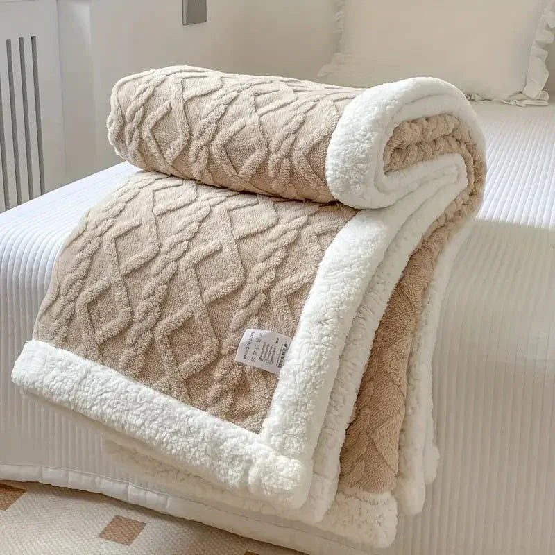 Sherpa Blanket - Reversible Design - All Seasons