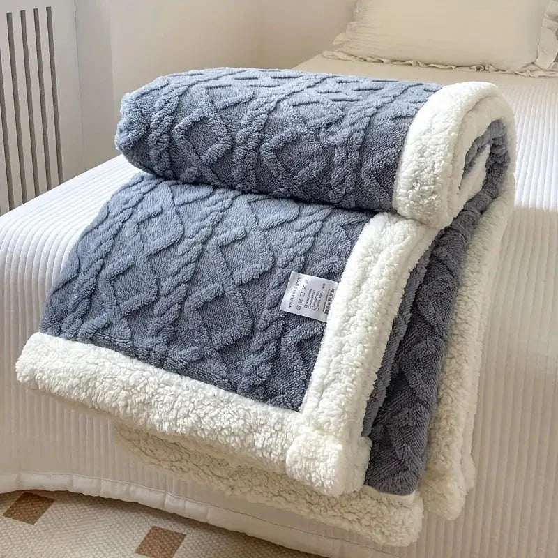 Sherpa Blanket - Reversible Design - All Seasons