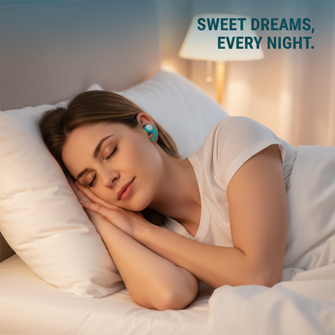 Silicone Earplugs - Noise Reduction - Sleeping Use