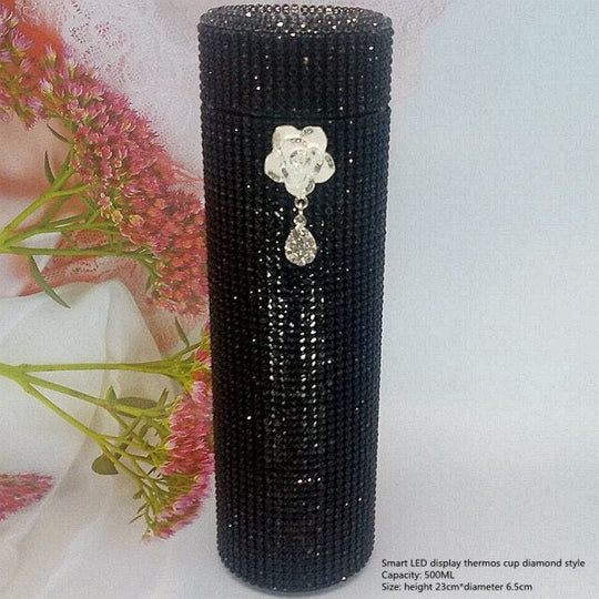 Smart Bottle Thermos | Temperature Display Zirconia Vacuum Bottle 500 ML