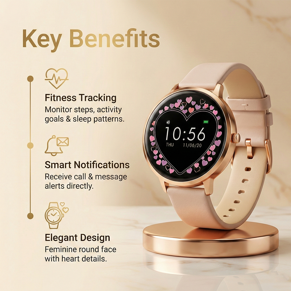 Smart Watch - Women’s Strap - Fitness Tracking