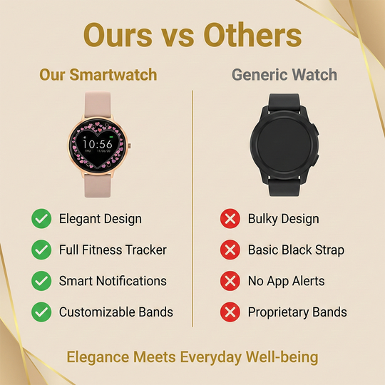 Smart Watch - Women’s Strap - Fitness Tracking