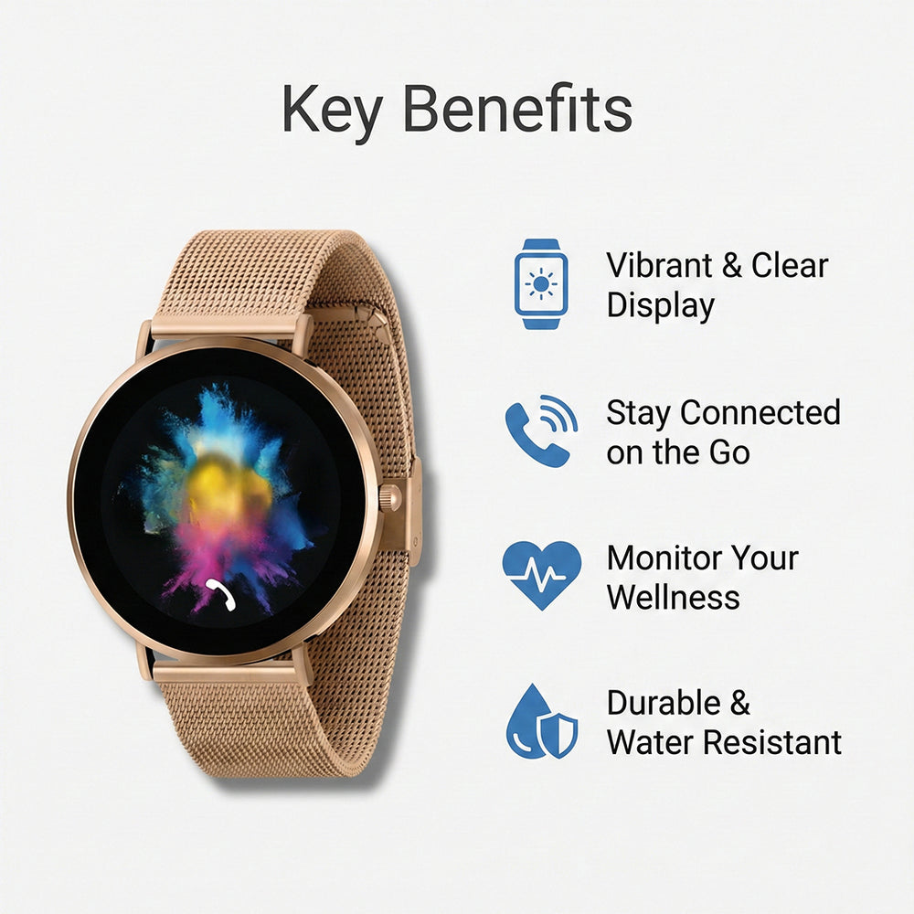 Smartwatch - AMOLED Display - Calling Function