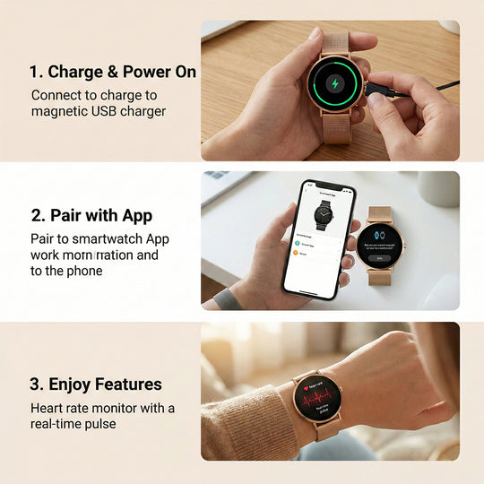 Smartwatch - AMOLED Display - Calling Function