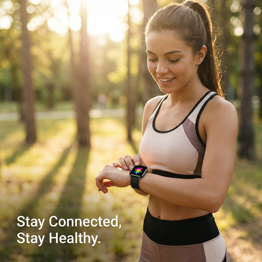 Smartwatch - AMOLED Display - Fitness Tracker
