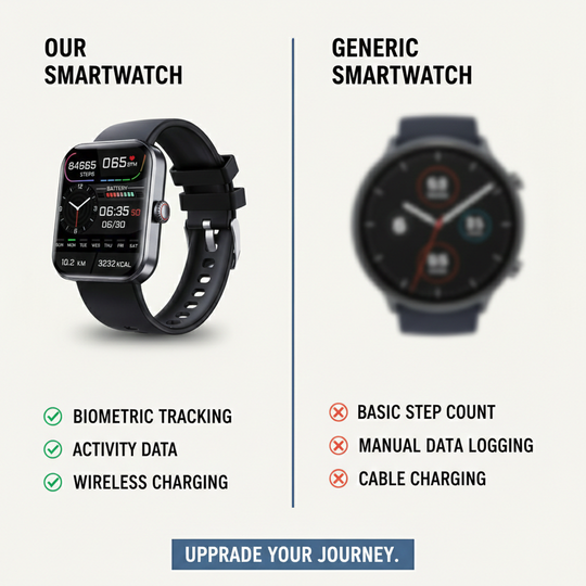 Smartwatch - Biometric Tracking - Daily Monitoring