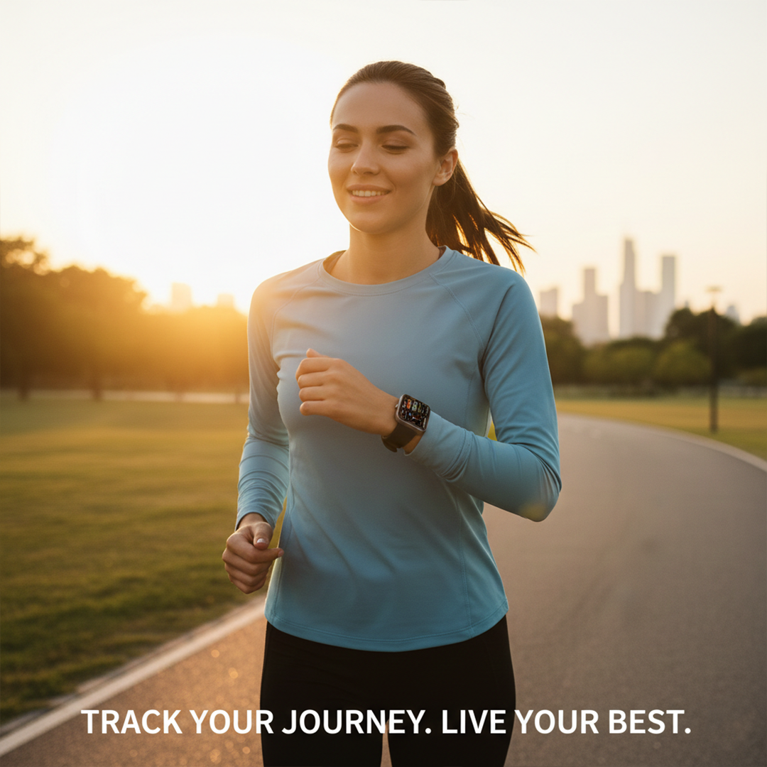 Smartwatch - Biometric Tracking - Daily Monitoring