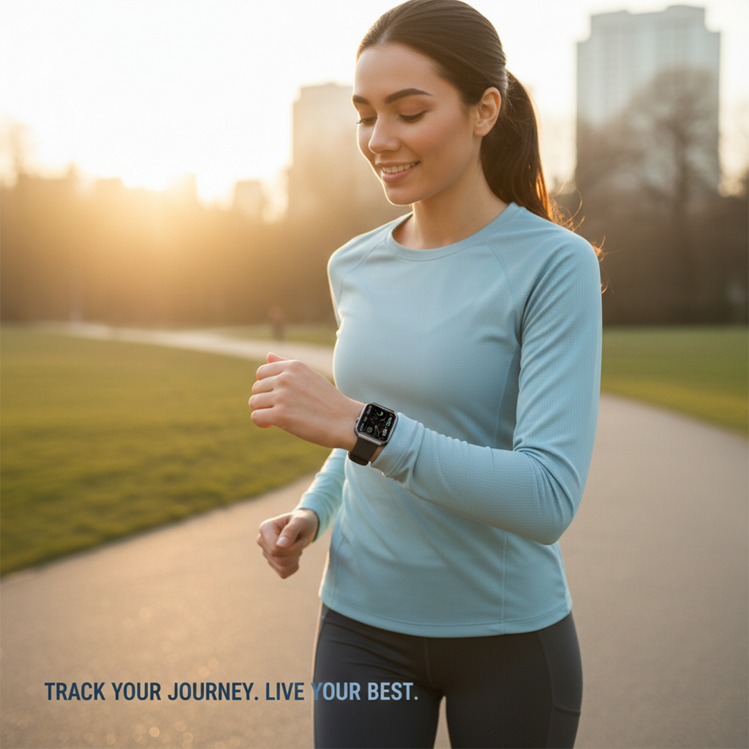 Smartwatch - Biometric Tracking - Daily Monitoring