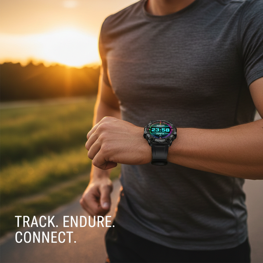 Smartwatch - Fitness Tracking - Waterproof Design