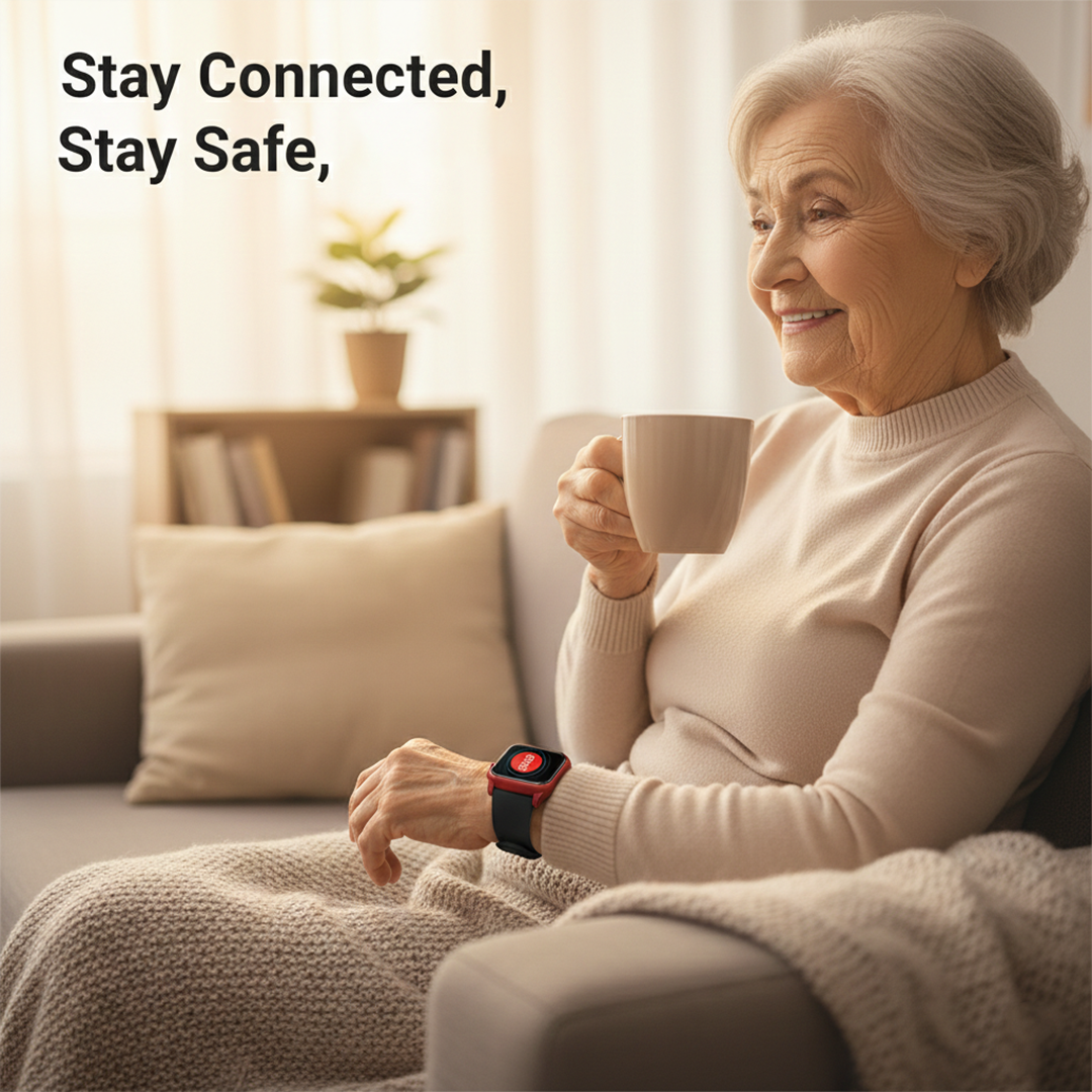 Smartwatch - GPS Tracking - SOS Alert