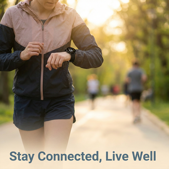 Smartwatch - Health Monitoring - Fitness Tracking